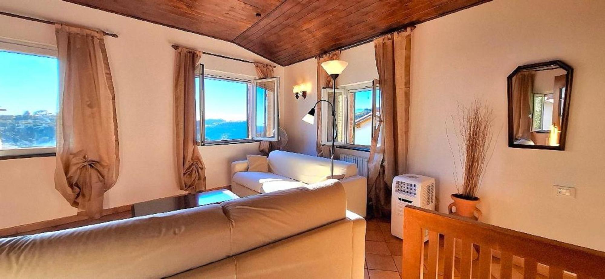 Willa Antica Casa Vista Mare Wi-Fi E A-C Pompeiana Zewnętrze zdjęcie